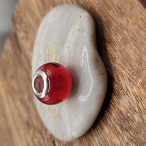 Red cherry‎ charm